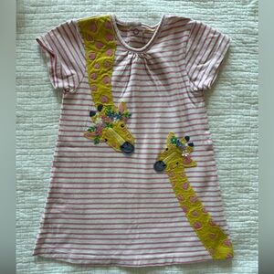 SOLD - Baby Boden giraffe tunic 18-24